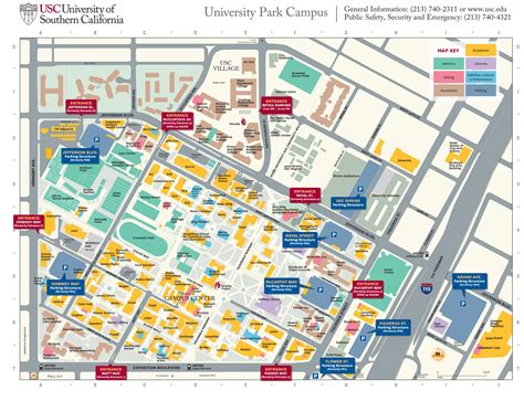 usc parking lot 49|usc parking structure map.